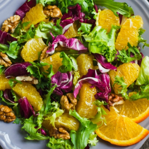 Insalata di agrumi e noci
